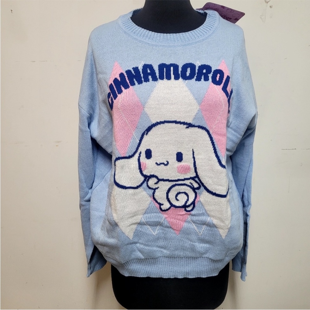 NWT Sanrio Women's Cinnamoroll Graphic Sweater - Picture 2 of 10